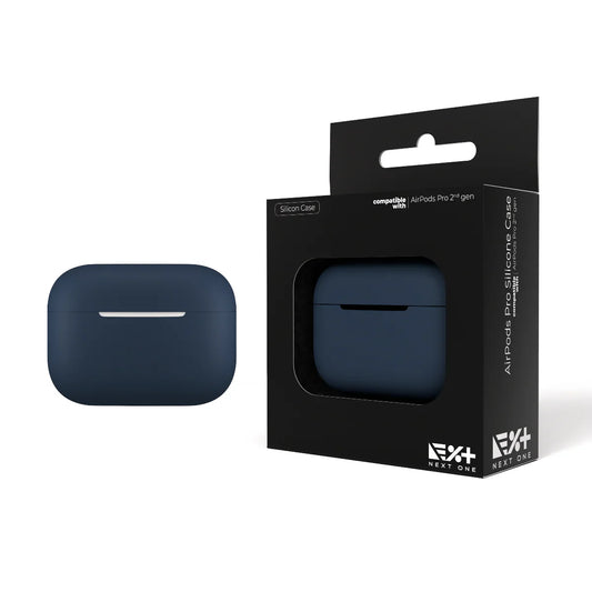 Husa de protectie NEXT ONE pentru AirPods Pro (gen.2), Silicon, Albastru - iSTYLE RO