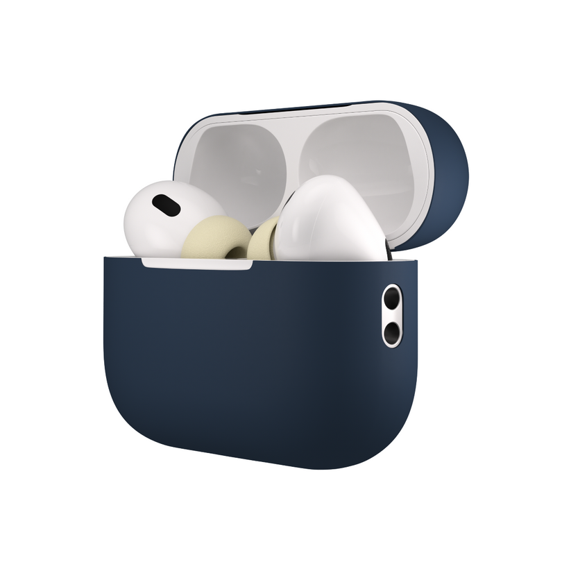 Husa de protectie NEXT ONE pentru AirPods Pro (gen.2), Silicon, Albastru - iSTYLE RO