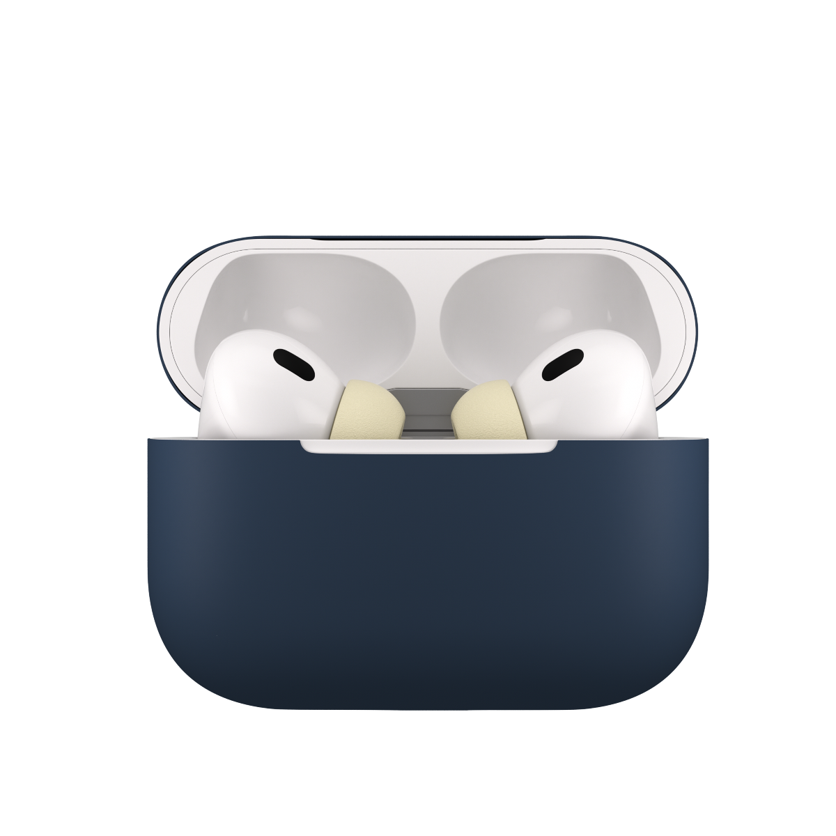 Husa de protectie NEXT ONE pentru AirPods Pro (gen.2), Silicon, Albastru - iSTYLE RO