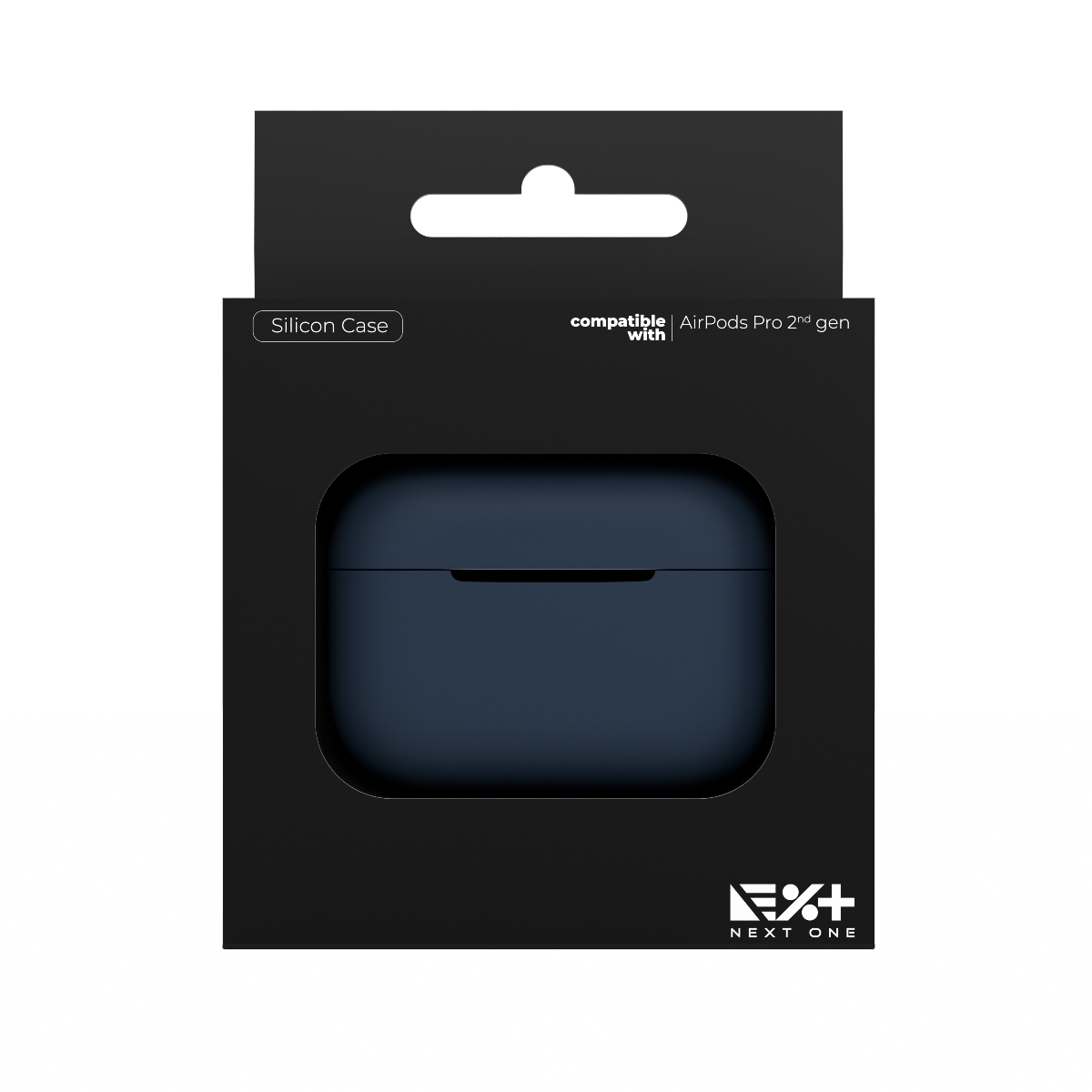 Husa de protectie NEXT ONE pentru AirPods Pro (gen.2), Silicon, Albastru - iSTYLE RO