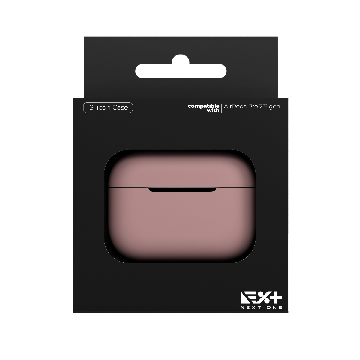 Husa de protectie NEXT ONE pentru AirPods Pro (gen.2), Silicon, Roz - iSTYLE RO