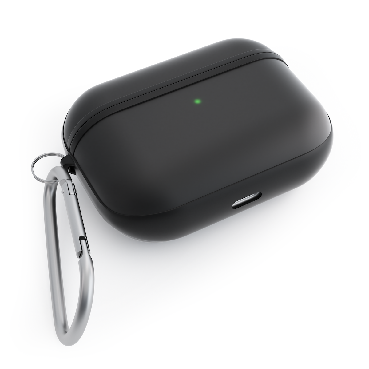Husa de protectie NEXT ONE pentru AirPods Pro (gen. 2), TPU, Negru - iSTYLE RO