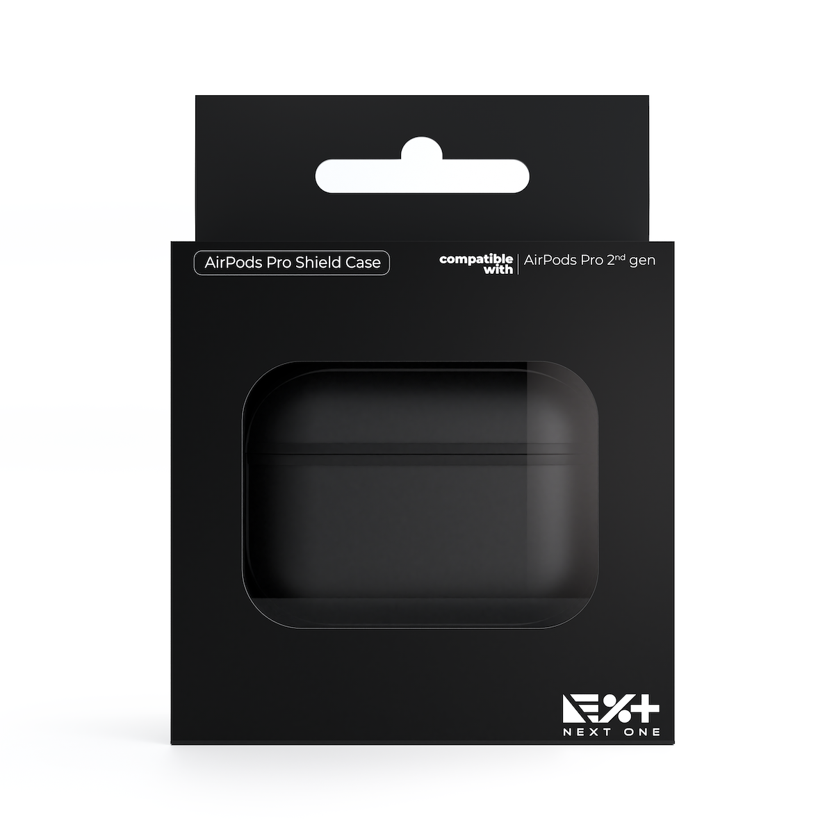 Husa de protectie NEXT ONE pentru AirPods Pro (gen. 2), TPU, Negru - iSTYLE RO