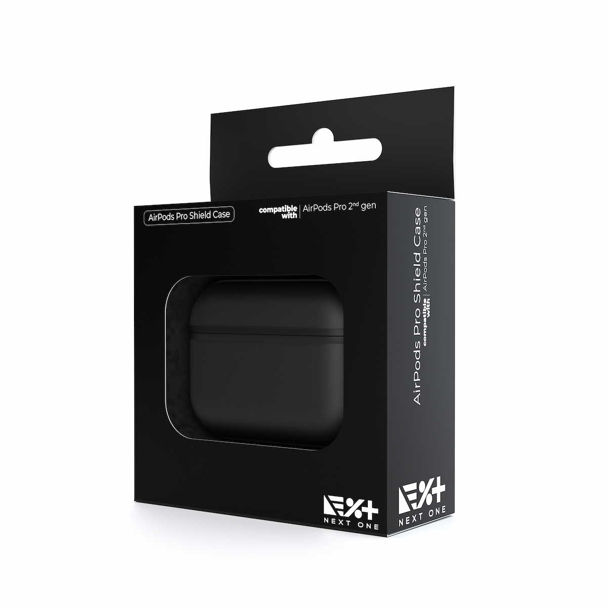 Husa de protectie NEXT ONE pentru AirPods Pro (gen. 2), TPU, Negru - iSTYLE RO