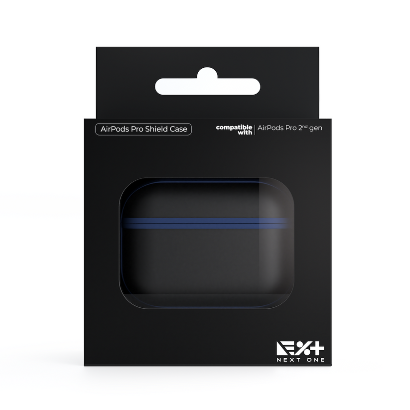 Husa de protectie NEXT ONE pentru AirPods Pro (gen. 2), TPU, Albastru - iSTYLE RO