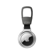 Breloc NEXT ONE pentru AirTag Magnetic Aluminium, Argintiu - iSTYLE RO