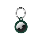 Breloc NEXT ONE pentru AirTag Silicon, Verde inchis - iSTYLE RO
