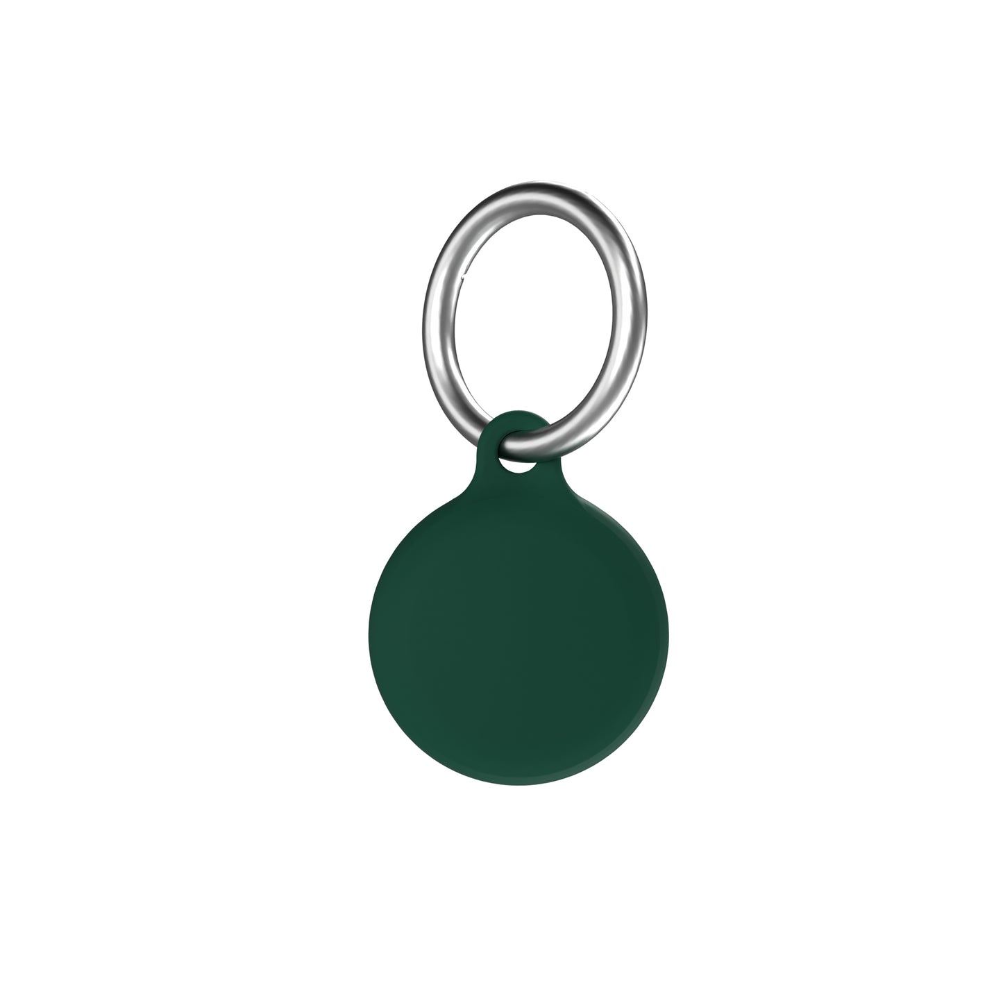 Breloc NEXT ONE pentru AirTag Silicon, Verde inchis - iSTYLE RO