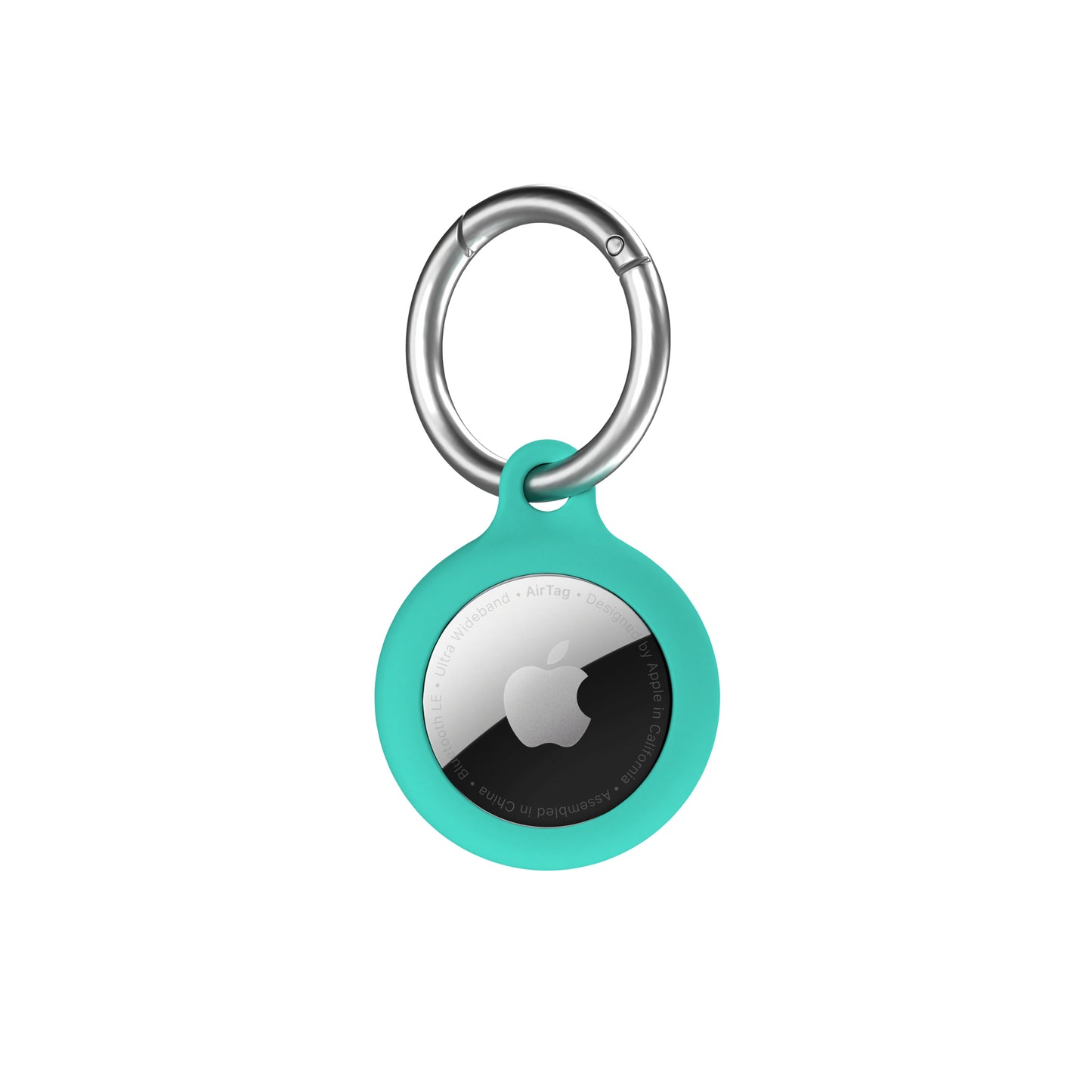 Breloc NEXT ONE pentru AirTag Silicon, Verde deschis - iSTYLE RO