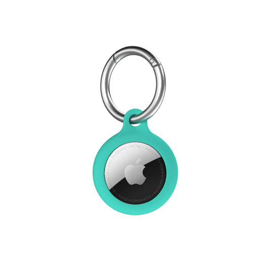 Breloc NEXT ONE pentru AirTag Silicon, Verde deschis - iSTYLE RO