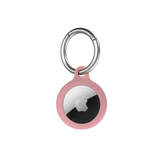Breloc NEXT ONE pentru AirTag Silicon, Roz - iSTYLE RO