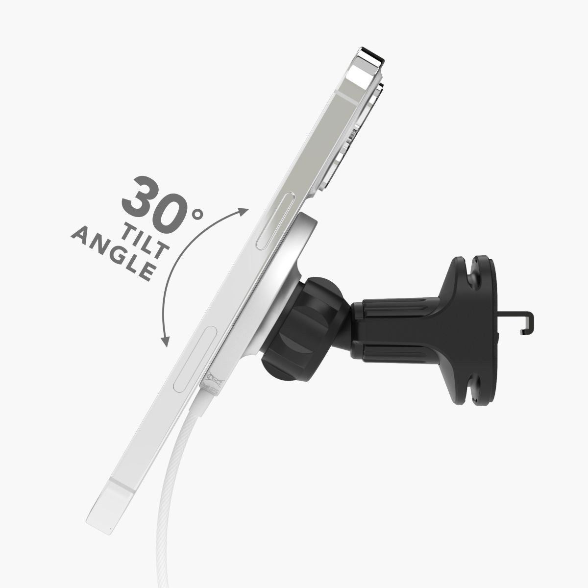 Incarcator auto Vonmählen Aura MagSafe, Alb - iSTYLE RO