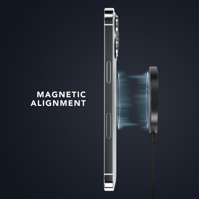 Incarcator Vonmählen Aura Mini MagSafe, Negru - iSTYLE RO
