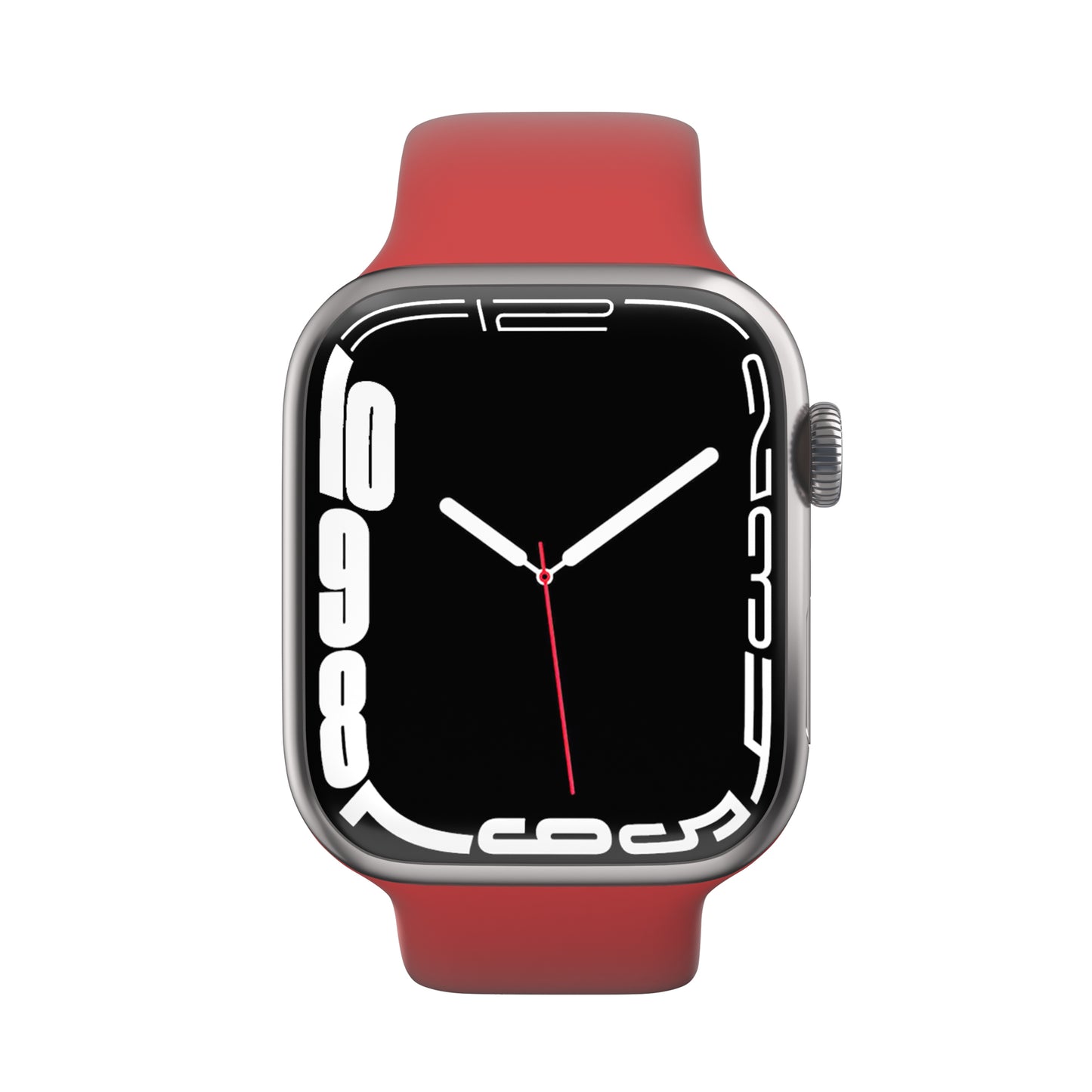 Curea NEXT ONE pentru Apple Watch 38/40mm, Silicon, Rosu - iSTYLE RO
