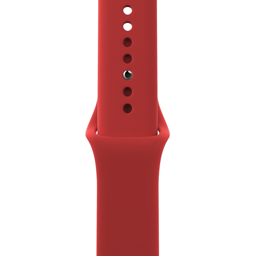 Curea NEXT ONE pentru Apple Watch 38/40mm, Silicon, Rosu - iSTYLE RO