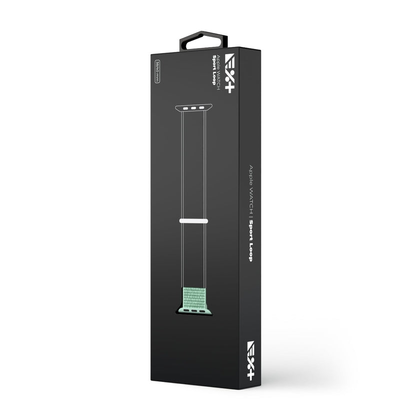 Curea NEXT ONE pentru Apple Watch 42/44mm Sport Loop, Marine Green - iSTYLE RO