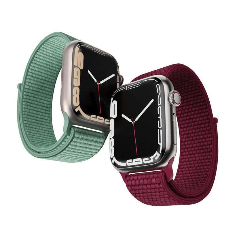 Curea NEXT ONE pentru Apple Watch 42/44mm Sport Loop, Marine Green - iSTYLE RO