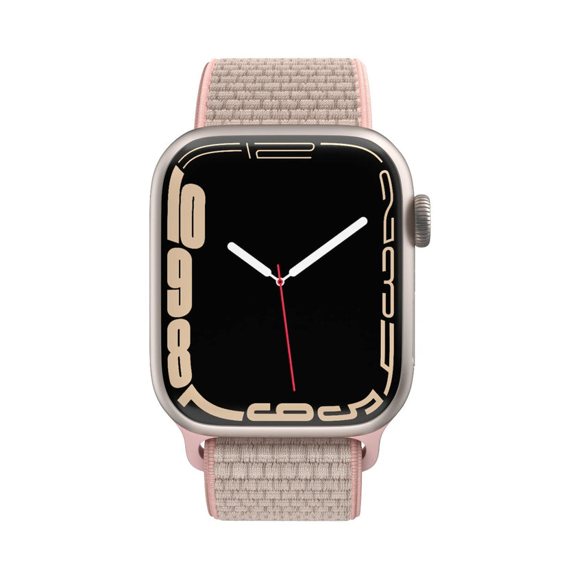 Curea NEXT ONE pentru Apple Watch 38/40mm Sport Loop, Roz Prafuit - iSTYLE RO