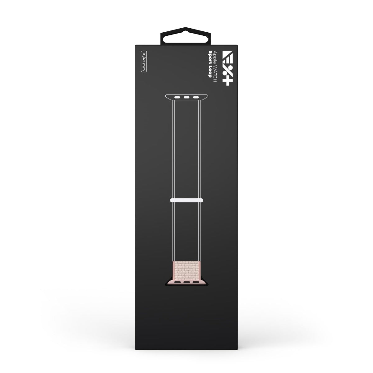 Curea NEXT ONE pentru Apple Watch 38/40mm Sport Loop, Roz Prafuit - iSTYLE RO