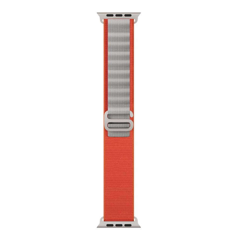 Curea NEXT ONE Adventure Loop pentru Apple Watch 41mm, Orange/Gray - iSTYLE RO
