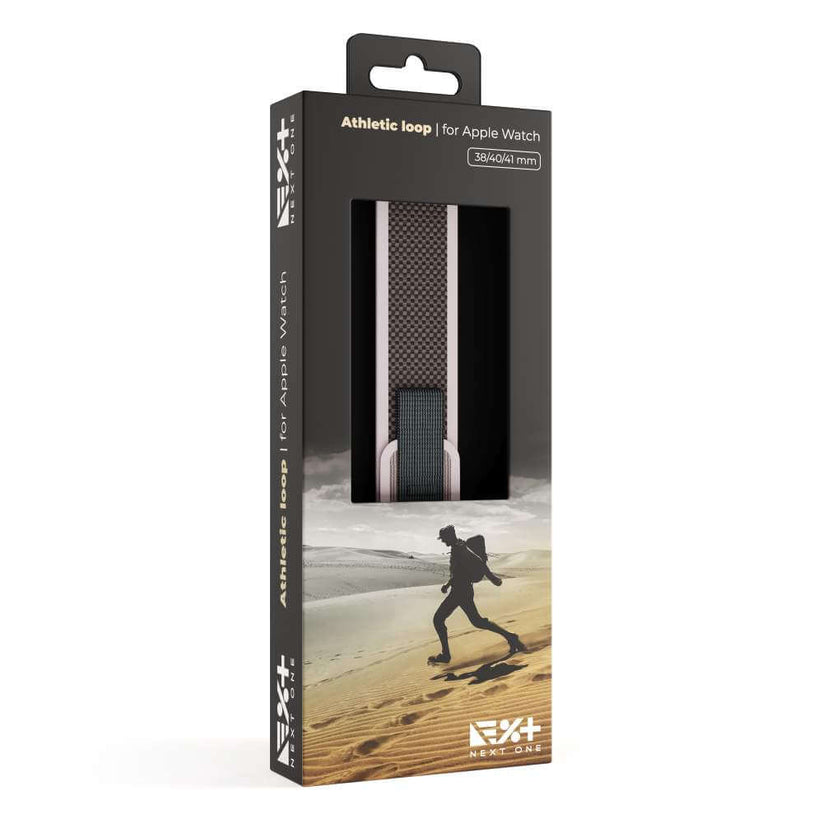 Curea NEXT ONE Athletic Loop pentru Apple Watch 41mm, Pink Sand - iSTYLE RO