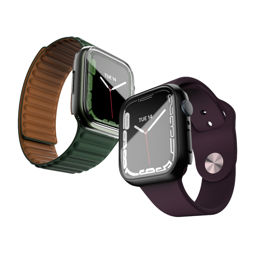 Husa de protectie NEXT ONE pentru Apple Watch 41mm, Transparent - iSTYLE RO