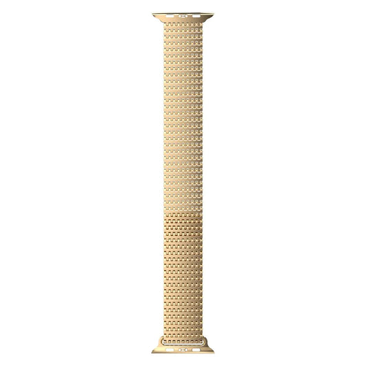 Curea metalica MESH NEXT ONE pentru Apple Watch 41/40/38 mm, Auriu - iSTYLE RO