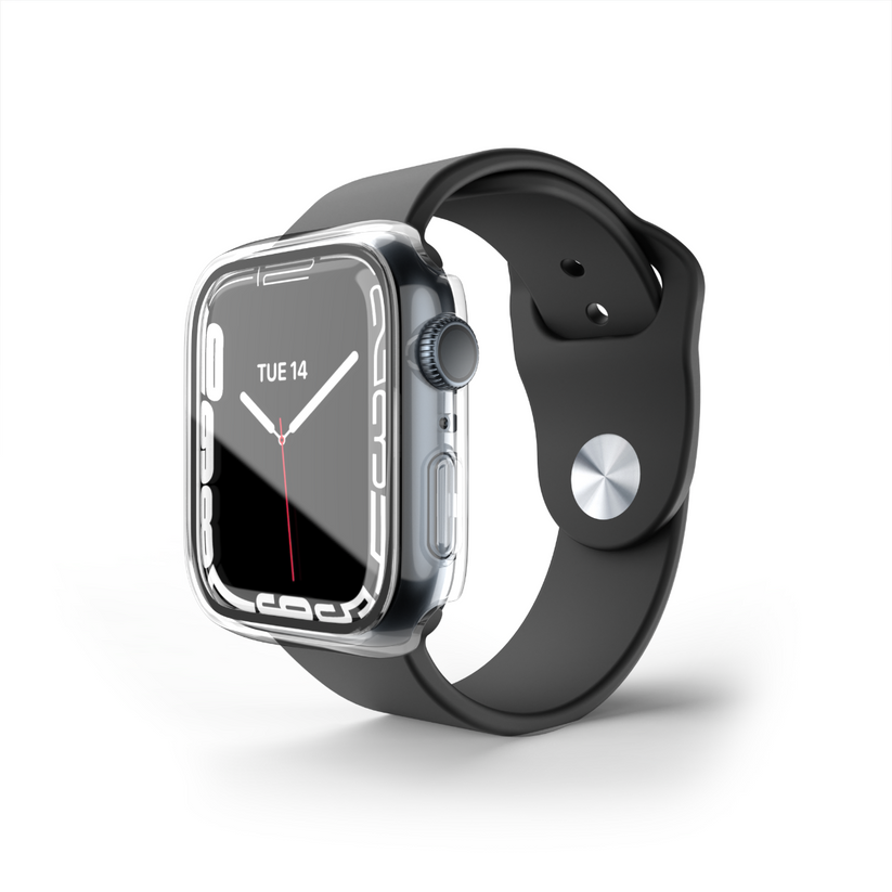 Husa de protectie NEXT ONE pentru Apple Watch 45mm, Transparent - iSTYLE RO