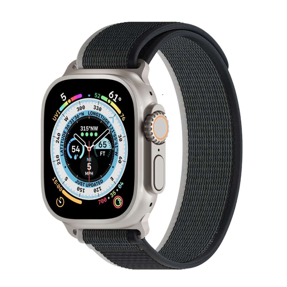 Curea NEXT ONE Athletic Loop pentru Apple Watch 45/49mm, Negru - iSTYLE RO