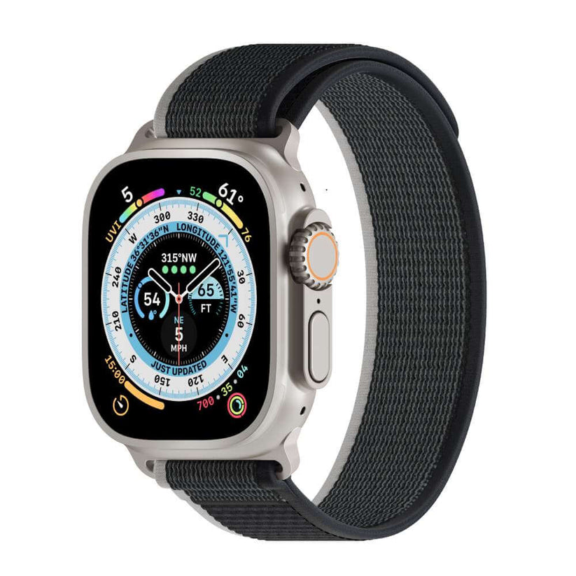 Curea NEXT ONE Athletic Loop pentru Apple Watch 45/49mm, Negru - iSTYLE RO