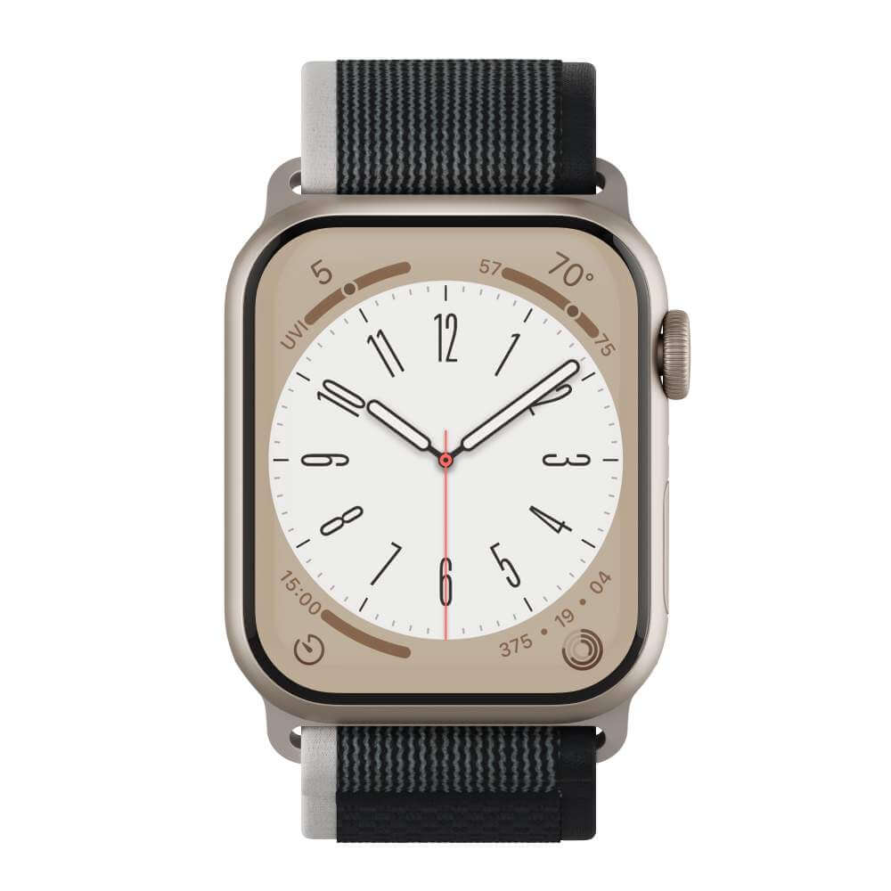 Curea NEXT ONE Athletic Loop pentru Apple Watch 45/49mm, Negru - iSTYLE RO