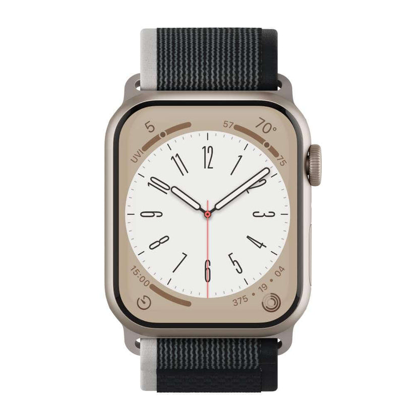 Curea NEXT ONE Athletic Loop pentru Apple Watch 45/49mm, Negru - iSTYLE RO