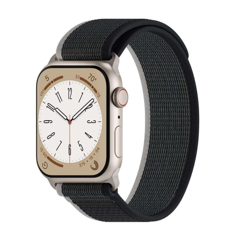 Curea NEXT ONE Athletic Loop pentru Apple Watch 45/49mm, Negru - iSTYLE RO