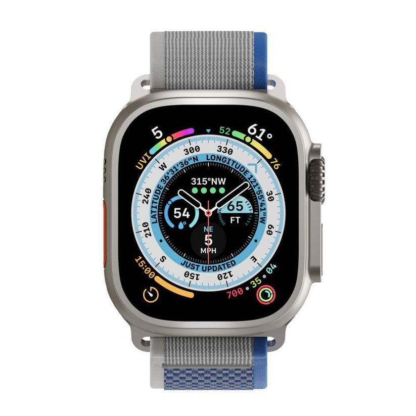 Curea NEXT ONE Athletic Loop pentru Apple Watch 45/49mm, Silver - iSTYLE RO