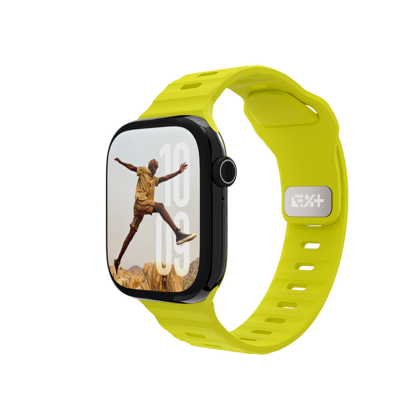 Curea NEXT ONE ACTIVE pentru Apple Watch 40/42mm, Silicon, Fluorescent - iSTYLE RO