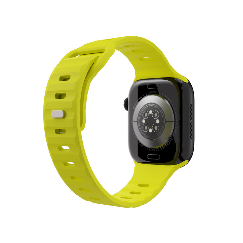 Curea NEXT ONE ACTIVE pentru Apple Watch 40/42mm, Silicon, Fluorescent - iSTYLE RO