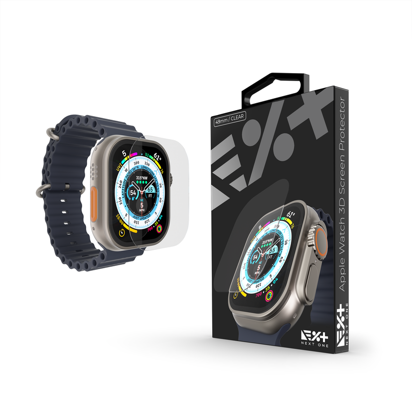 Folie de protectie NEXT ONE pentru Apple Watch Ultra 49mm - iSTYLE RO