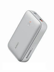 Baterie externa AUKEY Spark Mini, 5000 mAh, USB-C, Silver