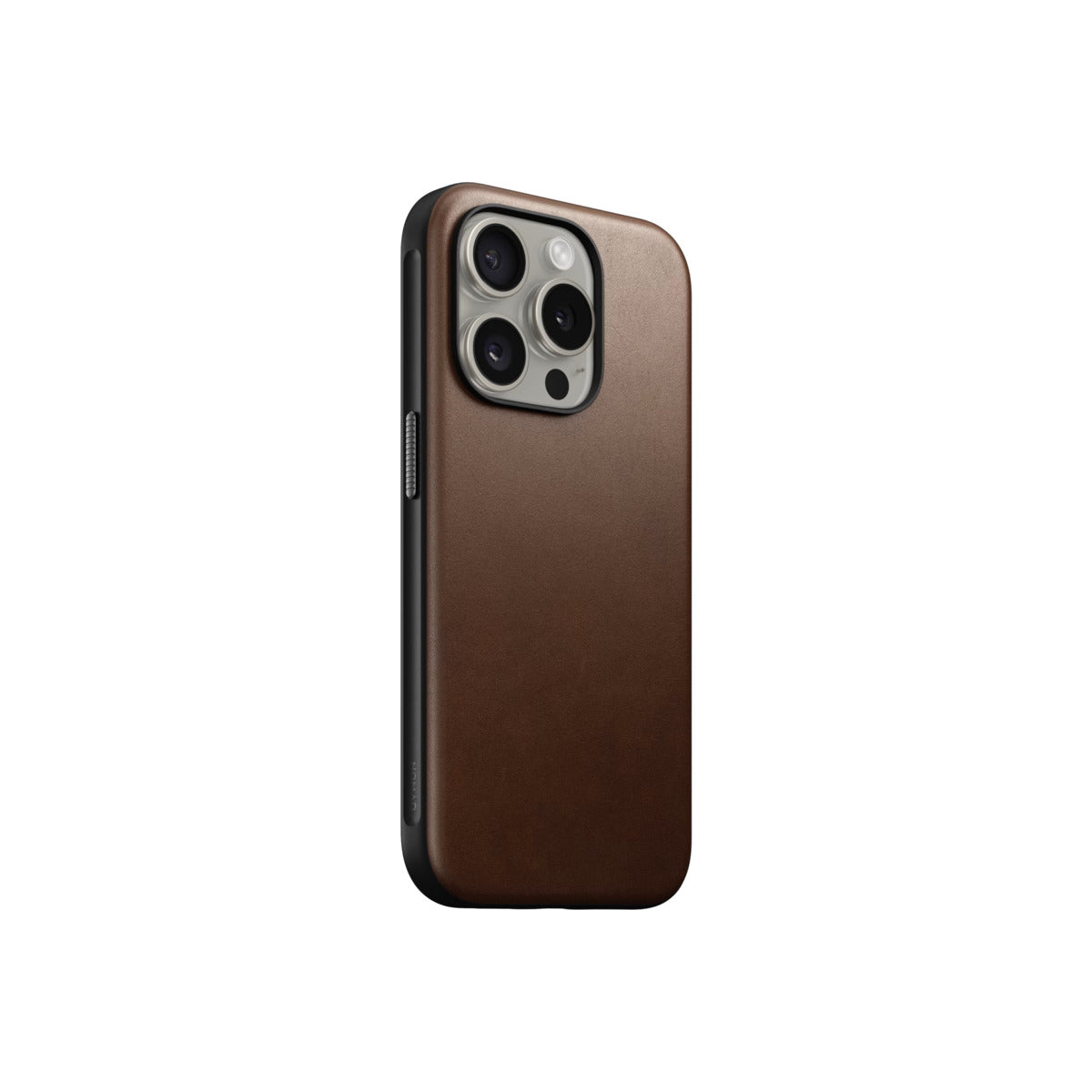 Husa de protectie Nomad Modern pentru iPhone 15 Pro, Piele, Maro - iSTYLE RO