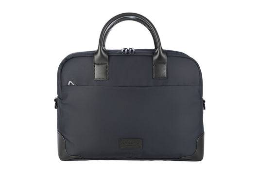 Geanta Tucano cu elemente de piele, 16", Bleumarin/Negru - iSTYLE RO