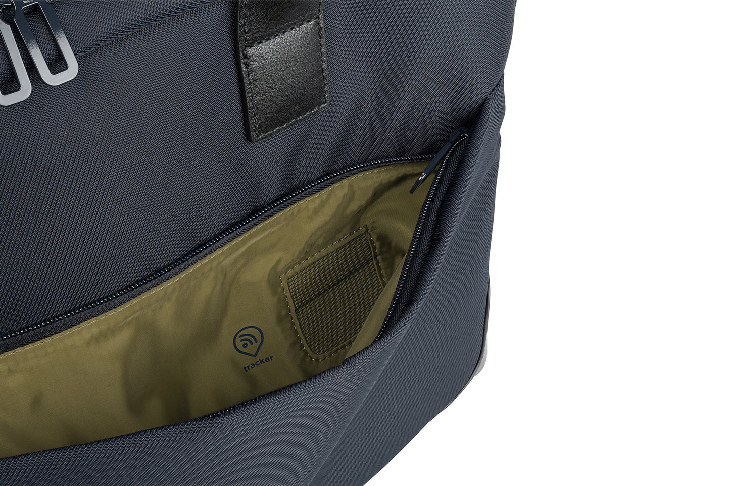 Geanta Tucano cu elemente de piele, 16", Bleumarin/Negru - iSTYLE RO