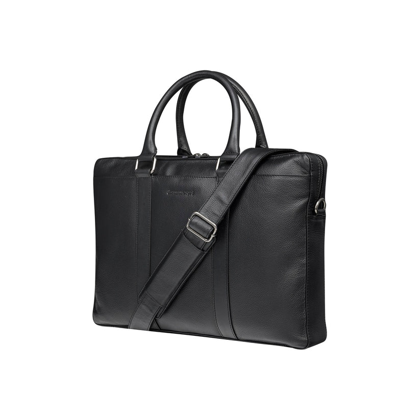 Geanta dBramante Nordborg - 15 - Pebbled Black, Excl. Line - iSTYLE RO
