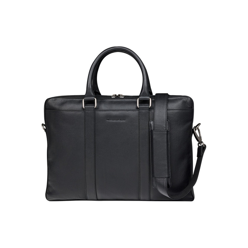 Geanta dBramante Nordborg - 15 - Pebbled Black, Excl. Line - iSTYLE RO