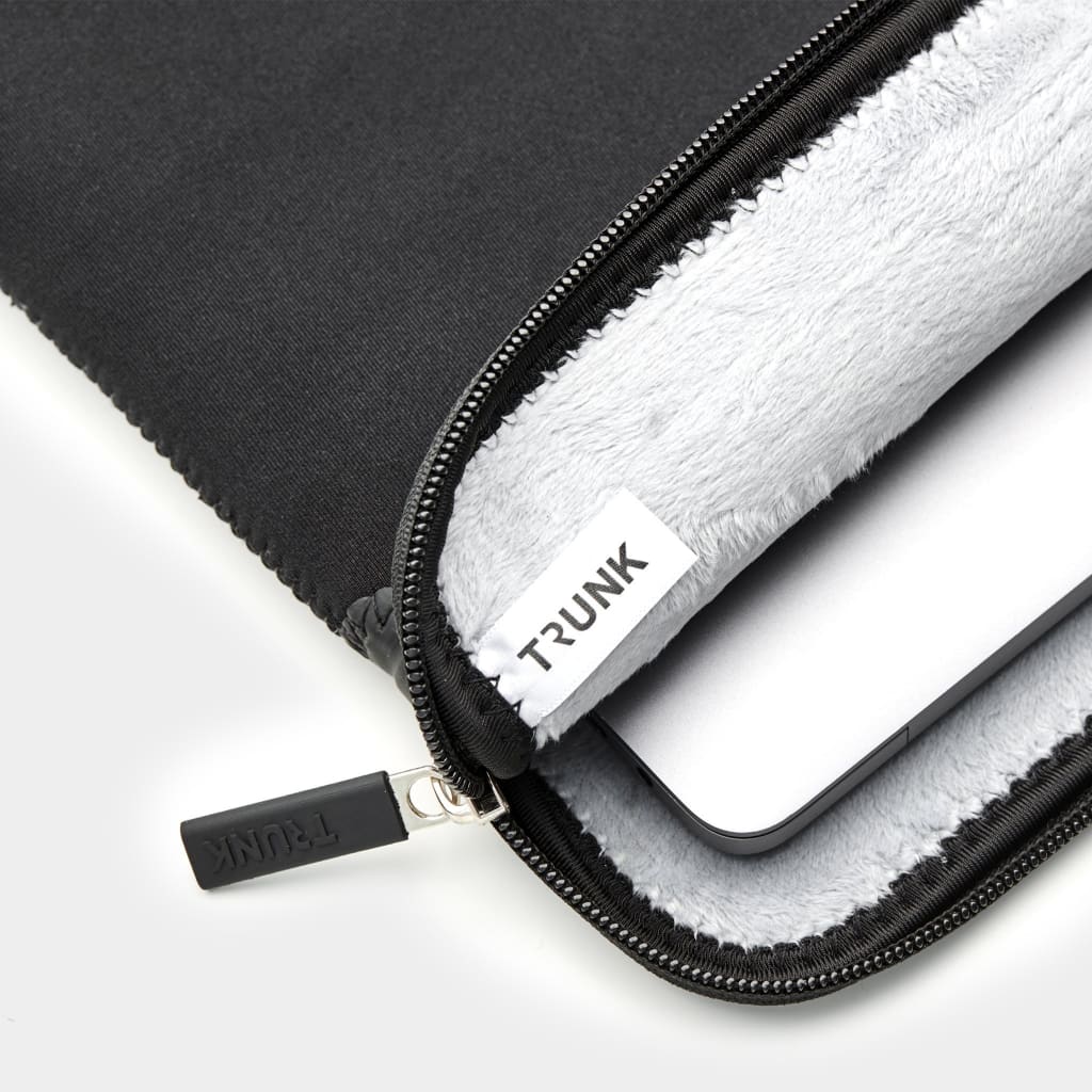Husa de protectie TRUNK pentru MacBook 13", Neopren, Negru