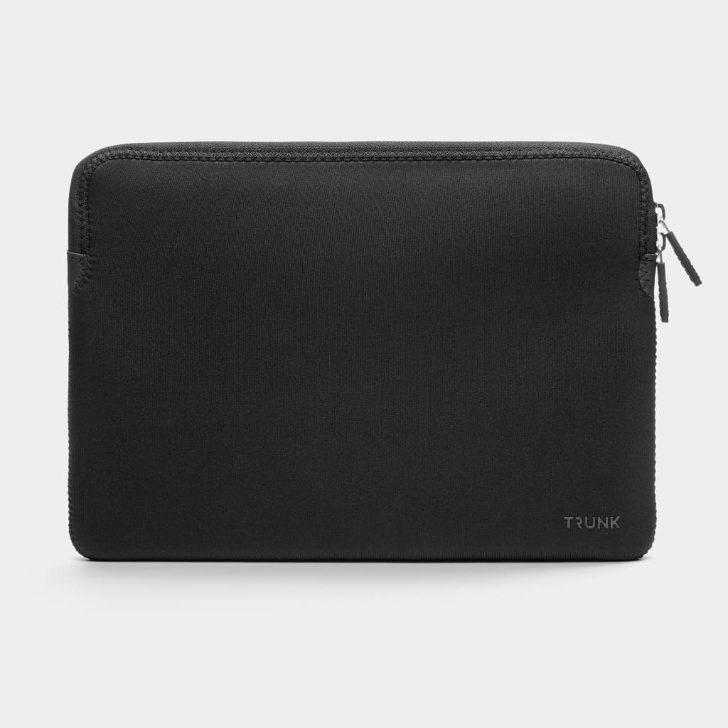 Husa de protectie TRUNK pentru MacBook 13", Neopren, Negru