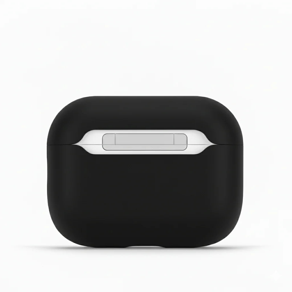 Husa de protectie DECODED pentru AirPods Pro 3, Silicon, Negru