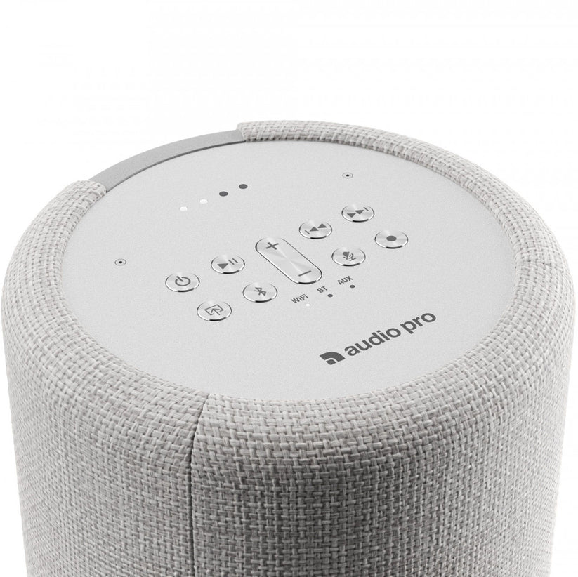 Boxa portabila Audio Pro G10 AirPlay 2, Google Assistant & Cast & BT, Light Grey - iSTYLE RO