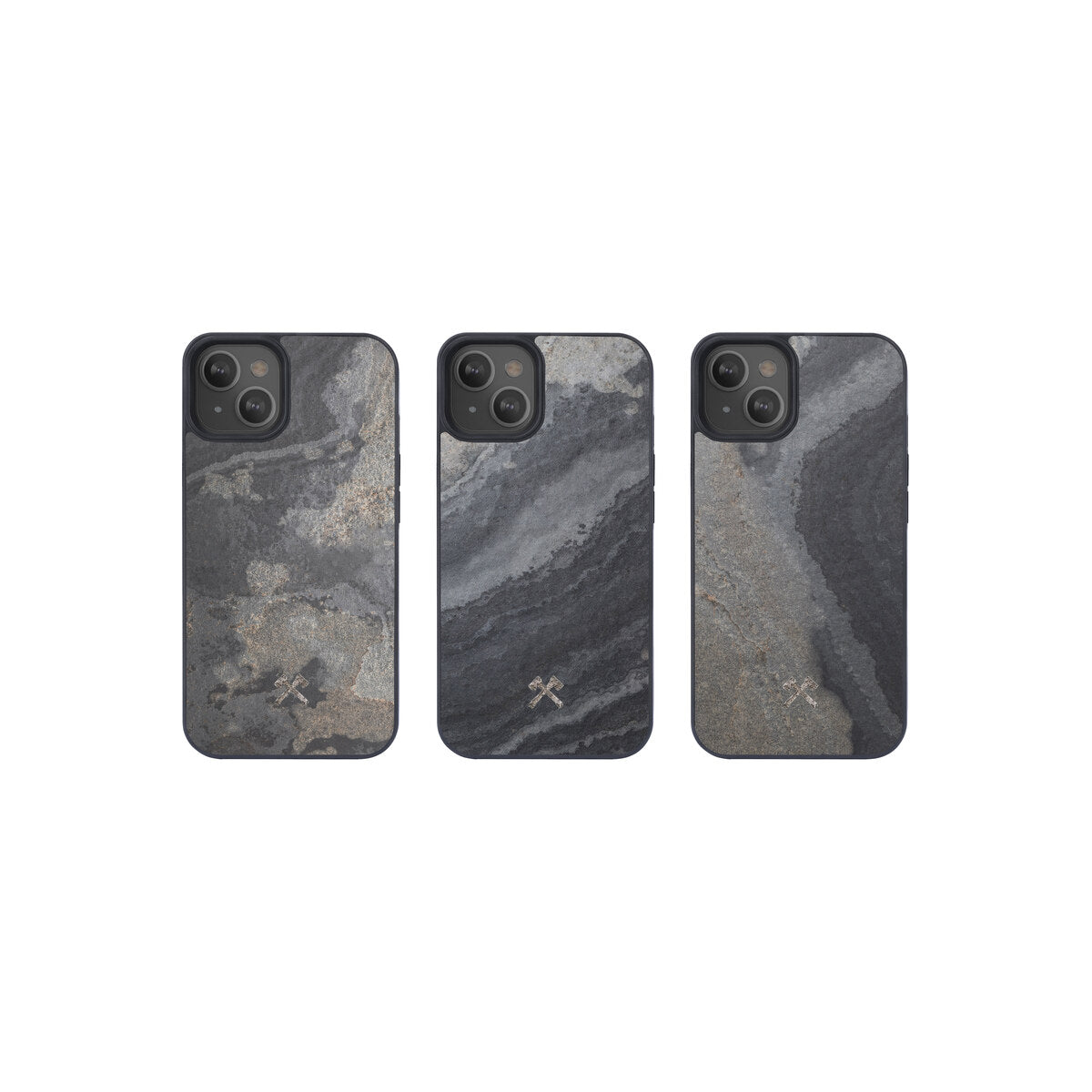 Husa de protectie Woodcessories cu MagSafe pentru iPhone 13, Camo Gray - iSTYLE RO