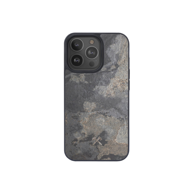 Husa de protectie Woodcessories cu MagSafe pentru iPhone 13 Pro, Camo Gray - iSTYLE RO