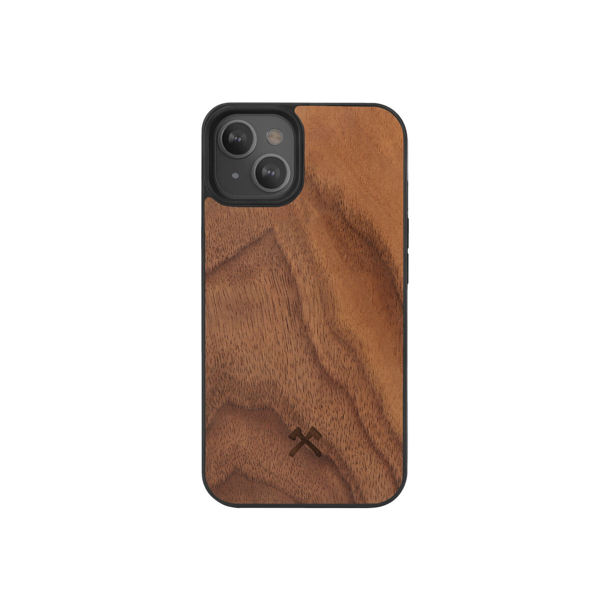 Husa de protectie Woodcessories cu MagSafe pentru iPhone 13 Mini, Walnut - iSTYLE RO